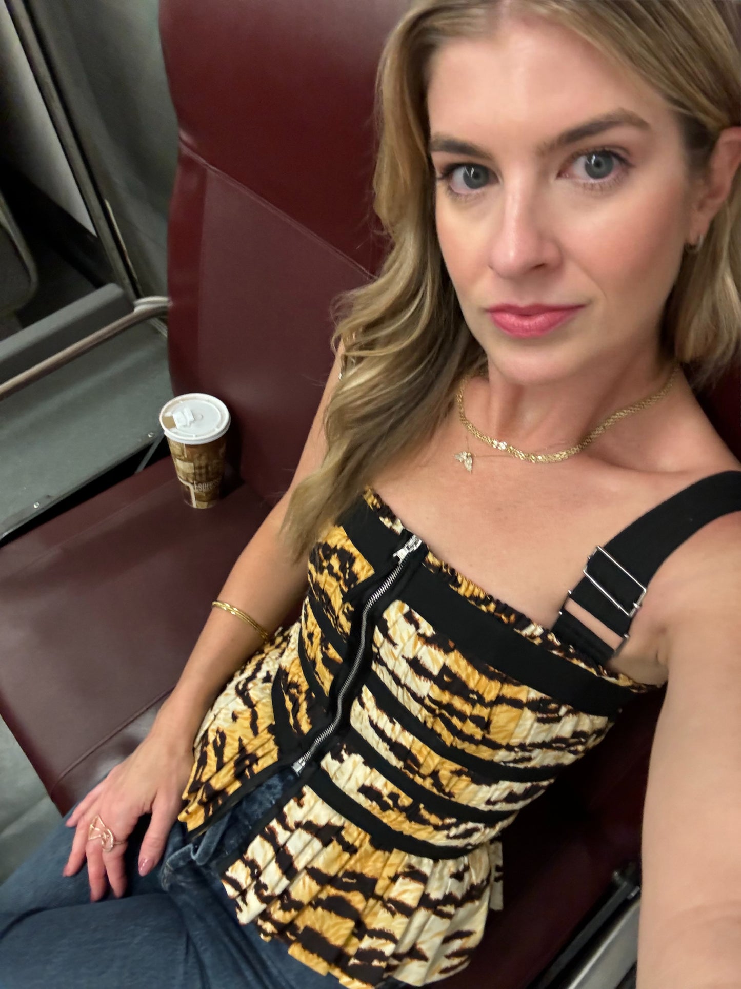 D & G tiger striped corset